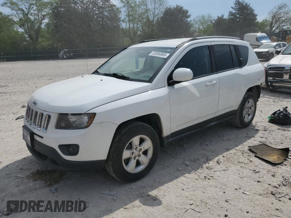 2016 Jeep Compass Latitude с VIN 1C4NJCEA4GD698184, выставлен на аукционе Copart как лот 53086985 с пробегом 129 643 миль миль и Списание • Salvage title. История ставок и продаж доступна на DreamBid. Изображение 1.