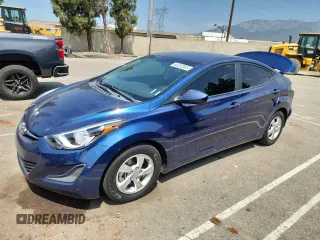 2015 Hyundai Elantra SE with VIN 5NPDH4AE5FH600942, listed as a Copart auction lot 65282885 with 89,891 mi miles and Salvage title. Bid and sale history available at DreamBid. Image 1.