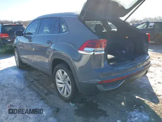 2021 Volkswagen Atlas SE with VIN 1V2KC2CA3MC223779, listed as a IAAI auction lot 41359090 with 45,426 mi miles and . Bid and sale history available at DreamBid. Image 3.