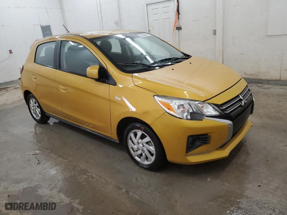 2024 Mitsubishi Mirage ES with VIN ML32AUHJ8RH006608, listed as a Copart auction lot 46909955 with 29,116 mi miles and Clean Title. Bid and sale history available at carsss.com. Image 4.