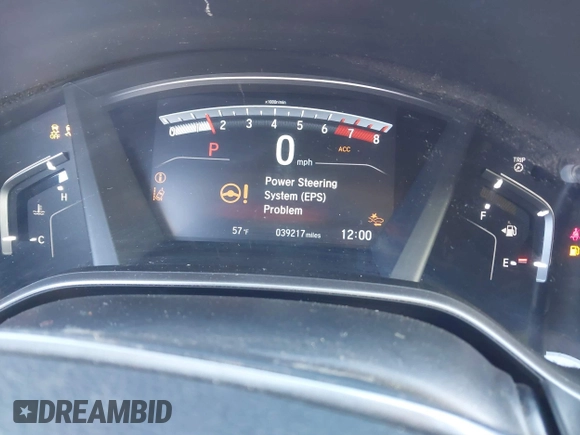 2018 Honda CR-V EX-L with VIN 5J6RW2H84JL021780, listed as a IAAI auction lot 41652489 with 39,217 mi miles. Bid and sale history available at carsss.com. Image 7.