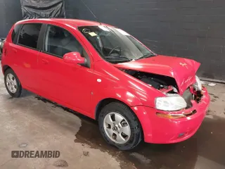 2008 Chevrolet Aveo LS with VIN KL1TD66688B263652, listed as a IAAI auction lot 42009584 with 64,610 mi miles and . Bid and sale history available at DreamBid. Image 1.