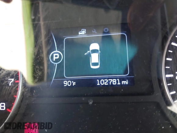 2016 Kia Optima LX with VIN 5XXGT4L32GG038471, listed as a IAAI auction lot 42614892 with 102,781 mi miles and . Bid and sale history available at DreamBid. Image 7.