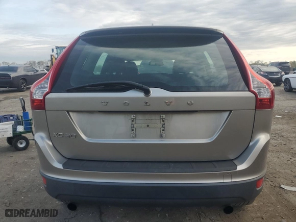2011 Volvo XC60 3.2L with VIN YV4952DL1B2191182, listed as a Copart auction lot 52683585 with 126,294 mi miles and Salvage Title. Bid and sale history available at carsss.com. Image 6.