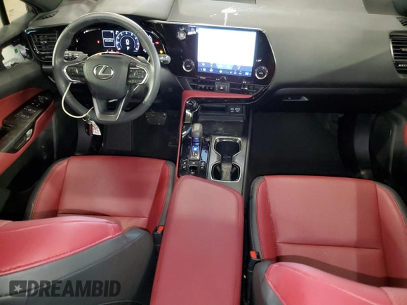2022 Lexus NX with VIN 2T2ADCEZ5NC001848, listed as a Copart auction lot 45731204 with 48,086 mi miles and Non Repairable. Bid and sale history available at carsss.com. Image 8.