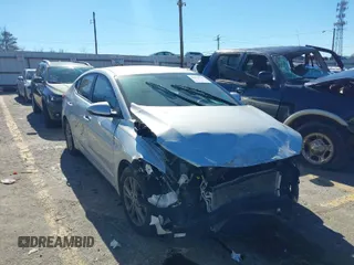 2017 Hyundai Elantra Limited with VIN 5NPD84LF4HH152637, listed as a IAAI auction lot 41575794 with 100,519 mi miles. Bid and sale history available at carsss.com. Image 1.