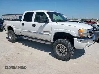 2005 GMC Sierra 2500HD SLE z VIN 1GTHK23245F813805, wystawiony jako Copart lot #51147775 z przebiegiem 213 786 mil mil oraz Czysty tytuł • Clean title. Historia ofert i sprzedaży dostępna na DreamBid. Obrazek 4.