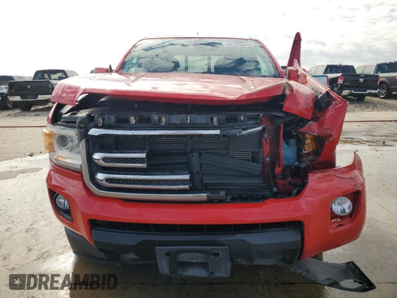 2017 GMC Canyon 2WD SLE with VIN 1GTG5CEN5H1244268, listed as a Copart auction lot 42705395 with 76,794 mi miles and Salvage Title. Bid and sale history available at carsss.com. Image 5.
