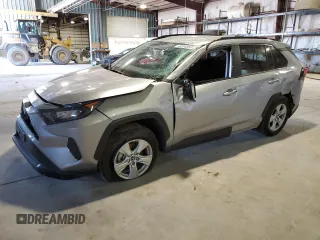 2021 Toyota RAV4 Hybrid LE z VIN 4T3M6RFV3MU025287, wystawiony jako Copart lot #49304555 z przebiegiem 6 442 mil mil oraz Szkoda całkowita • Salvage title. Historia ofert i sprzedaży dostępna na DreamBid. Obrazek 1.