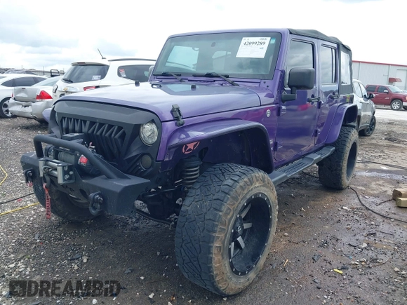 2018 Jeep Wrangler Unlimited Sport S with VIN 1C4BJWDG6JL882596, listed as a IAAI auction lot 42099289 with 121,714 mi miles and . Bid and sale history available at DreamBid. Image 17.