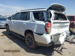 2021 Chevrolet Tahoe Z71 with VIN 1GNSKPKD6MR292371, listed as a IAAI auction lot 41862119 with 81,119 mi miles and . Bid and sale history available at DreamBid. Image 3.