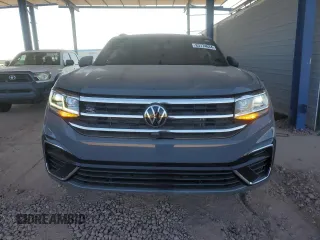 2023 Volkswagen Atlas SEL Premium R-Line z VIN 1V2FE2CA4PC224679, wystawiony jako Copart lot #83774634 z przebiegiem 5 661 mil mil oraz Szkoda całkowita • Salvage title. Historia ofert i sprzedaży dostępna na DreamBid. Obrazek 5.