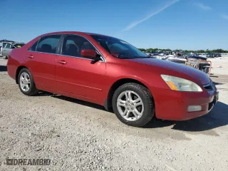 2007 Honda Accord Sdn EX-L with VIN 1HGCM56897A083106, listed as a Copart auction lot 50072255 with 238,044 mi miles and Salvage Title. Bid and sale history available at carsss.com. Image 4.