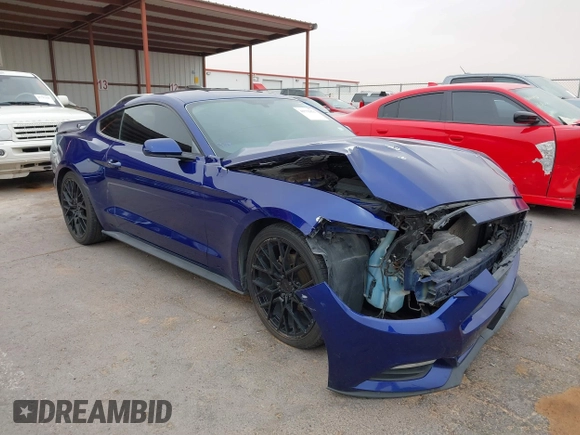 2016 Ford Mustang V6 with VIN 1FA6P8AM4G5303047, listed as a IAAI auction lot 41775076 with 93,621 mi miles and . Bid and sale history available at carsss.com. Image 1.