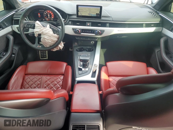 2018 Audi S4 Prestige with VIN WAUC4AF44JA233759, listed as a Copart auction lot 60683714 with 66,599 mi miles and Non Repairable. Bid and sale history available at carsss.com. Image 8.