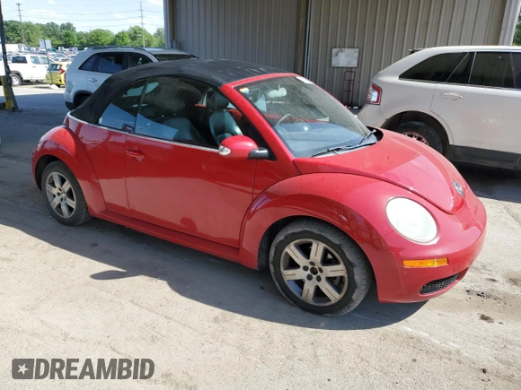 2006 Volkswagen Beetle with VIN 3VWPF31Y96M309276, listed as a Copart auction lot 56064684 with Not provided miles and Salvage title. Bid and sale history available at DreamBid. Image 4.