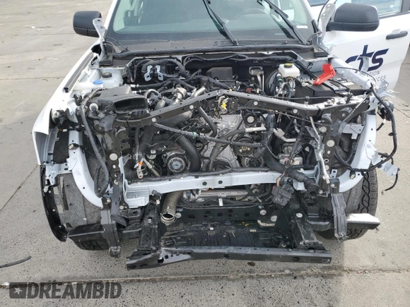 2024 Ford Ranger XL with VIN 1FTER4BH5RLE20838, listed as a Copart auction lot 80148874 with 7,312 mi miles and Salvage Title. Bid and sale history available at carsss.com. Image 11.