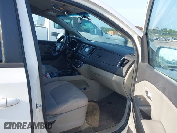 2016 Kia Sedona LX with VIN KNDMB5C17G6164432, listed as a IAAI auction lot 42206723 with 104,155 mi miles and . Bid and sale history available at DreamBid. Image 5.