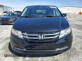2014 Honda Odyssey EX-L with VIN 5FNRL5H64EB034147, listed as a Copart auction lot 46372795 with 156,720 mi miles and Salvage Title. Bid and sale history available at carsss.com. Image 5.