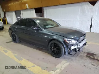 2016 Mercedes-Benz C 450 AMG with VIN 55SWF6EB2GU119202, listed as a Copart auction lot 54475925 with 62,861 mi miles and Salvage title. Bid and sale history available at DreamBid. Image 4.