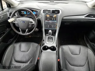 2014 Ford Fusion Titanium with VIN 3FA6P0K91ER305263, listed as a Copart auction lot 49643645 with 116,402 mi miles and Salvage Title. Bid and sale history available at carsss.com. Image 8.
