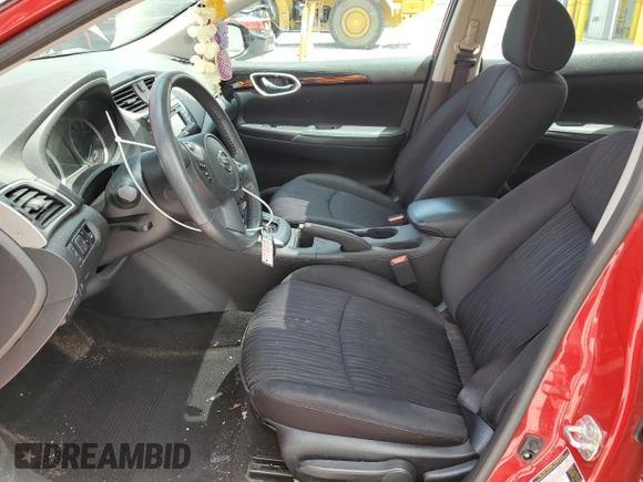 2018 Nissan Sentra S with VIN 3N1AB7AP4JY249673, listed as a Copart auction lot 55724445 with 54,161 mi miles and Salvage Title. Bid and sale history available at DreamBid. Image 7.