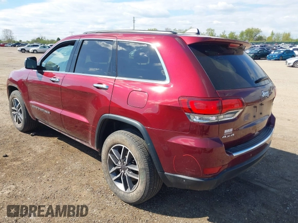 2022 Jeep Grand Cherokee Limited с VIN 1C4RJFBGXNC167019, выставлен на аукционе IAAI как лот 42193278 с пробегом 25 582 миль миль и . История ставок и продаж доступна на DreamBid. Изображение 3.