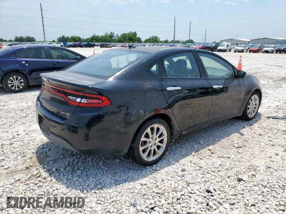 2013 Dodge Dart Limited z VIN 1C3CDFCA9DD188755, wystawiony jako Copart lot #56417905 z przebiegiem 51 582 mil mil oraz Szkoda całkowita • Salvage title. Historia ofert i sprzedaży dostępna na DreamBid. Obrazek 3.