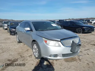 2012 Buick LaCrosse Premium 1 with VIN 1G4GD5E35CF349283, listed as a IAAI auction lot 41357988 with 159,532 mi miles. Bid and sale history available at carsss.com. Image 1.