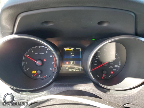 2016 Subaru Legacy 2.5i with VIN 4S3BNAA61G3028465, listed as a Copart auction lot 87833705 with 130,762 mi miles and Salvage Title. Bid and sale history available at carsss.com. Image 9.