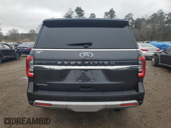 2024 Ford Expedition Limited with VIN 1FMJU1K89REA73736, listed as a Copart auction lot 45200335 with 6,554 mi miles and Salvage Title. Bid and sale history available at carsss.com. Image 6.