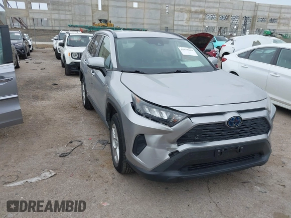 2019 Toyota RAV4 Hybrid LE with VIN JTMMWRFV3KJ012955, listed as a IAAI auction lot 42475244 with 103,674 mi miles and . Bid and sale history available at DreamBid. Image 1.