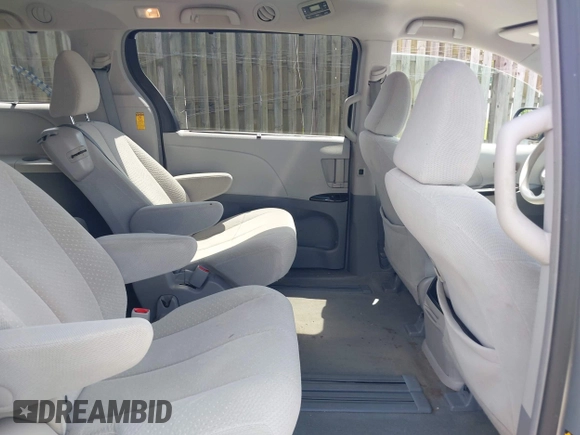 2014 Toyota Sienna LE AAS with VIN 5TDKK3DC4ES511305, listed as a IAAI auction lot 42652770 with 71,808 mi miles and . Bid and sale history available at DreamBid. Image 8.
