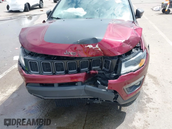 2021 Jeep Compass Trailhawk with VIN 3C4NJDDB6MT502932, listed as a IAAI auction lot 42209945 with 63,119 mi miles and . Bid and sale history available at DreamBid. Image 6.