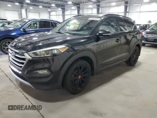2017 Hyundai Tucson Sport with VIN KM8J3CA25HU534186, listed as a Copart auction lot 52207315 with 110,988 mi miles and Salvage Title. Bid and sale history available at DreamBid. Image 1.