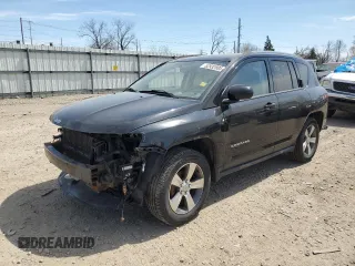 2017 Jeep Compass High Altitude with VIN 1C4NJCEB6HD199087, listed as a Copart auction lot 52932885 with 92,039 mi miles and Clean Title. Bid and sale history available at carsss.com. Image 1.