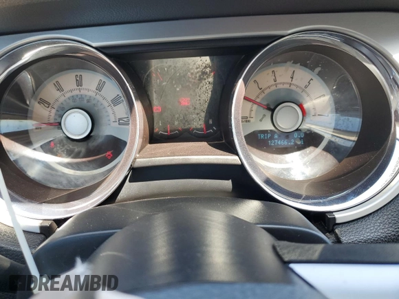2010 Ford Mustang V6 with VIN 1ZVBP8AN8A5132387, listed as a Copart auction lot 52968645 with 127,466 mi miles and Salvage Title. Bid and sale history available at DreamBid. Image 9.
