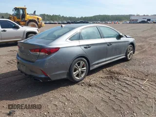 2018 Hyundai Sonata SEL with VIN 5NPE34AFXJH707750, listed as a IAAI auction lot 40944679 with 87,773 mi miles and . Bid and sale history available at DreamBid. Image 4.