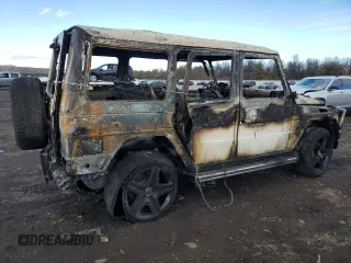 2017 Mercedes-Benz G-Class AMG G 63 with VIN WDCYC7DF1HX272944, listed as a Copart auction lot 44107605 with 0 mi miles and Salvage Title. Bid and sale history available at carsss.com. Image 3.