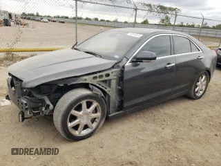 2015 Cadillac ATS Premium with VIN 1G6AF5SX7F0120142, listed as a Copart auction lot 74579914 with 101,395 mi miles and Salvage Title. Bid and sale history available at carsss.com. Image 1.