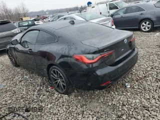 2022 BMW 4 Series 430i xDrive with VIN WBA73AP07NCK48427, listed as a Copart auction lot 86302794 with 46,006 mi miles and Salvage Title. Bid and sale history available at DreamBid. Image 2.