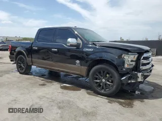 2016 Ford F-150 XL with VIN 1FTEW1CG8GFB21692, listed as a Copart auction lot 54180035 with 307,791 mi miles and Salvage title. Bid and sale history available at DreamBid. Image 4.