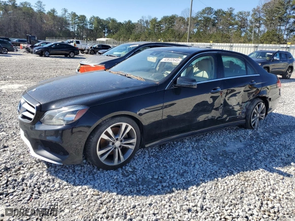 2016 Mercedes-Benz E-Class E 350 Sport with VIN WDDHF5KB1GB229093, listed as a Copart auction lot 43632645 with 133,200 mi miles and Salvage Title. Bid and sale history available at carsss.com. Image 1.