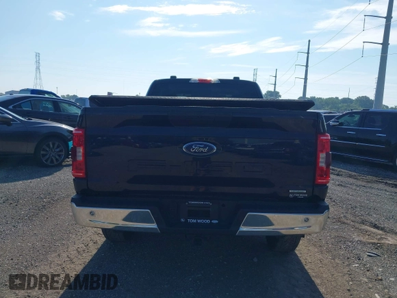 2021 Ford F-150 XL with VIN 1FTEX1EP3MFC93375, listed as a IAAI auction lot 42589933 with 65,132 mi miles and . Bid and sale history available at DreamBid. Image 16.