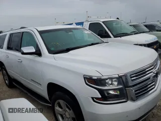 2019 Chevrolet Suburban Premier with VIN 1GNSKJKCXKR154480, listed as a Copart auction lot 77226834 with 24,683 mi miles and Non Repairable. Bid and sale history available at DreamBid. Image 4.