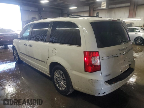 2011 Chrysler Town & Country Limited with VIN 2A4RR6DG1BR782934, listed as a Copart auction lot 48683445 with 177,936 mi miles and Salvage Title. Bid and sale history available at carsss.com. Image 2.