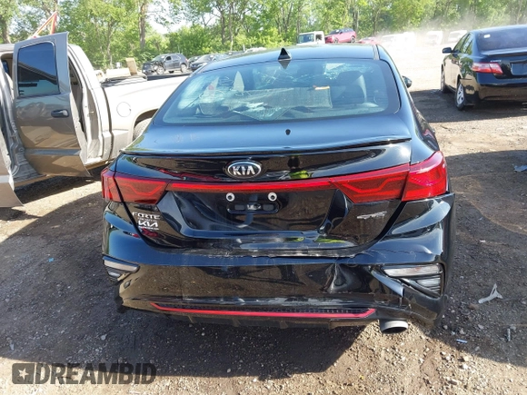 2021 Kia Forte GT-Line with VIN 3KPF34AD4ME307615, listed as a IAAI auction lot 42267357 with 46,700 mi miles and . Bid and sale history available at DreamBid. Image 16.