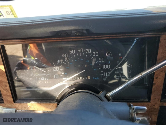 1996 Buick Century Special SJ with VIN 1G4AG55M3T6458640, listed as a Copart auction lot 46270695 with 110,825 mi miles and Salvage Title. Bid and sale history available at carsss.com. Image 9.