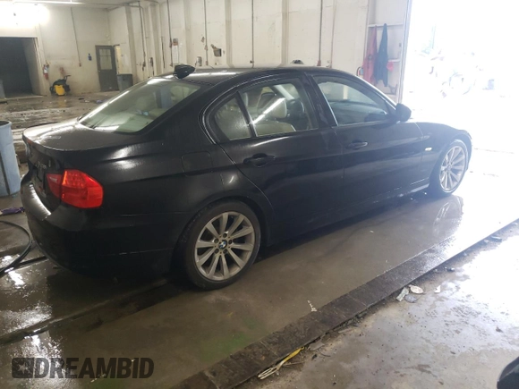2011 BMW 3 Series 328i with VIN WBAPH7C56BE131427, listed as a Copart auction lot 56002815 with 88,598 mi miles and Salvage title. Bid and sale history available at DreamBid. Image 3.