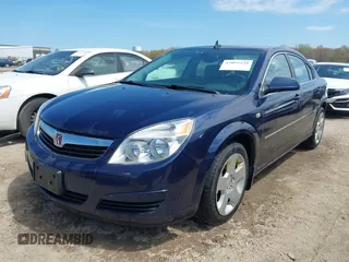 2008 Saturn Aura XE with VIN 1G8ZS57N68F258574, listed as a IAAI auction lot 42092420 with 92,032 mi miles. Bid and sale history available at carsss.com. Image 2.